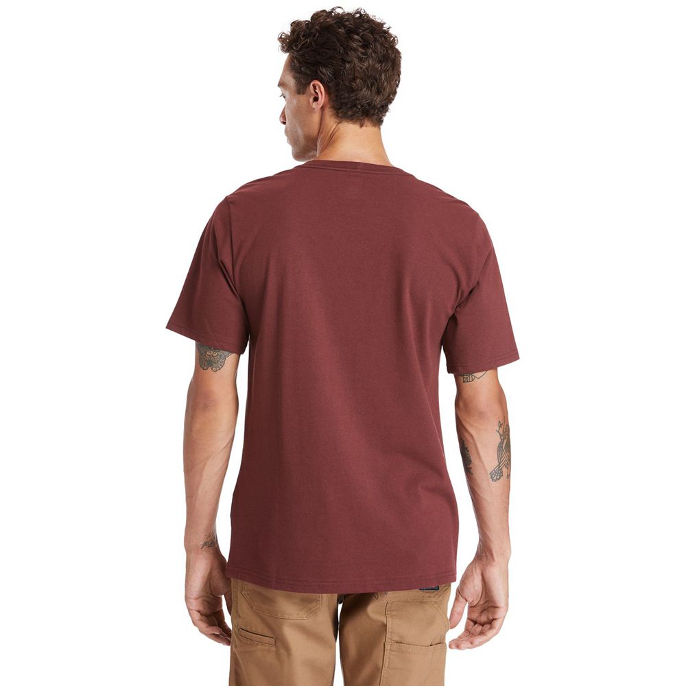 Tricouri Timberland Barbati Visinii - Pro® Short Sleeve Base Plate Wicking - Romania - EJRIPD032